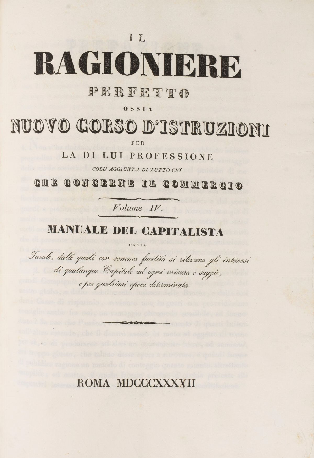 Annibale Taddei - Il Ragioniere Perfetto Nuovo Corso D'istruzioni