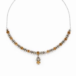 Collana con diamanti