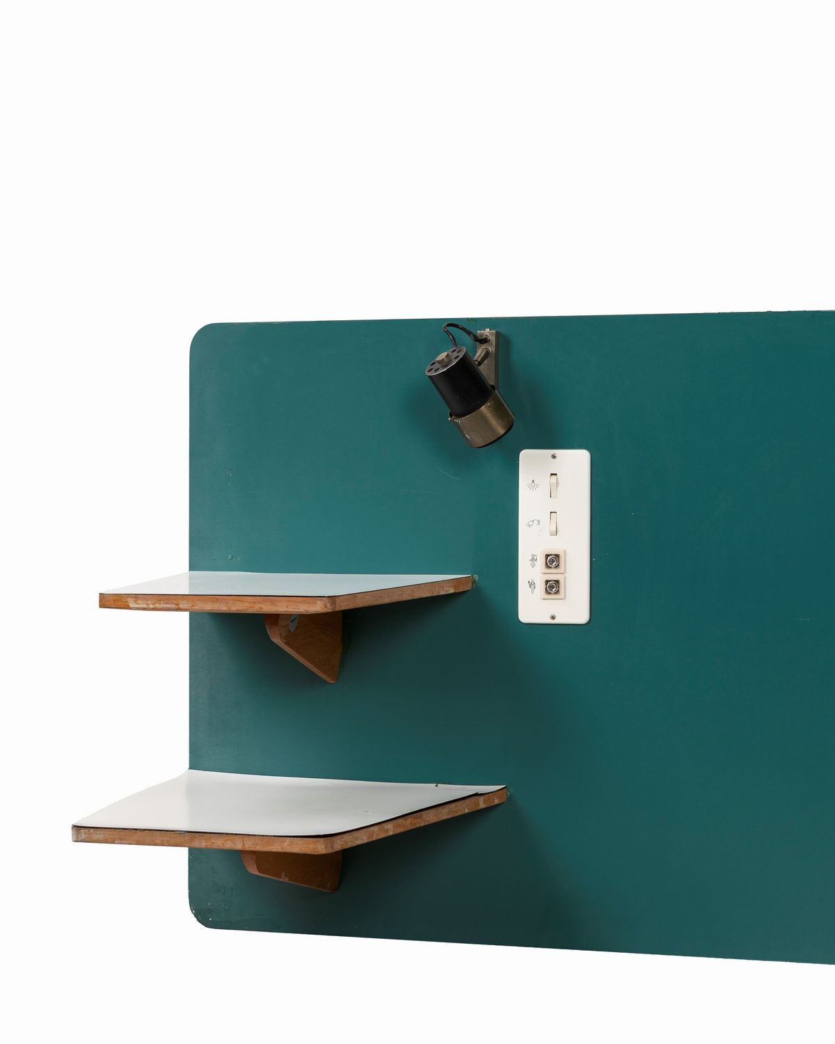 Gio Ponti - Testiera di letto in legno rivestito in formica (1964)