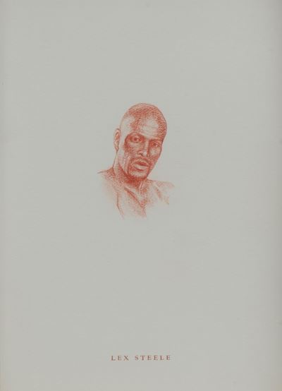 Lex Steele, sanguigna su carta, cm 35 x 25, 2006