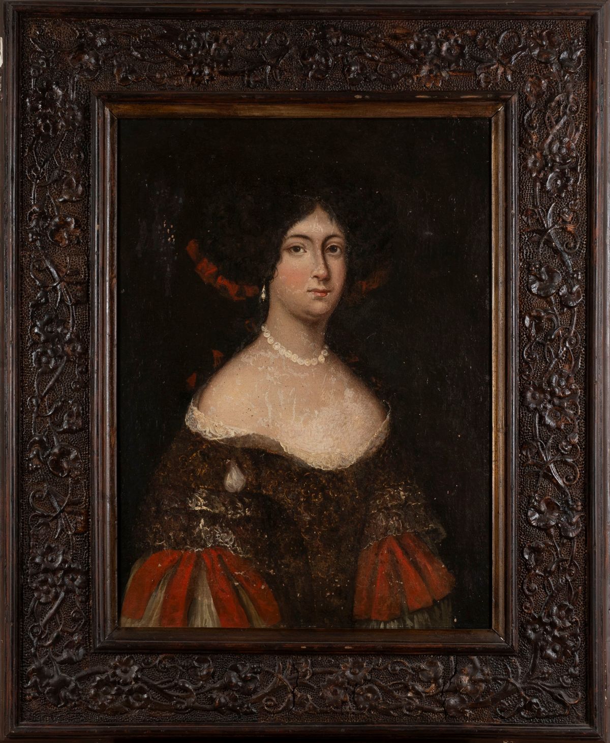 Scuola Dell'italia Settentrionale, Secolo XVII - Ritratto di Gentildonna