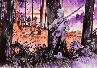 Ken Parker - Illustrazione originale del 2019