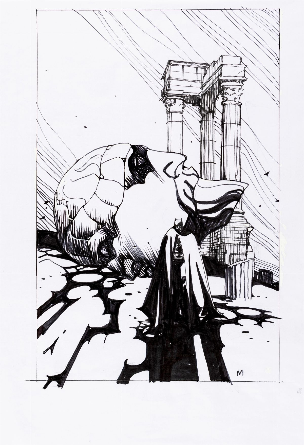 nicola-mari-batman-ianus-2021-fumetti-tavole-e-illustrazioni