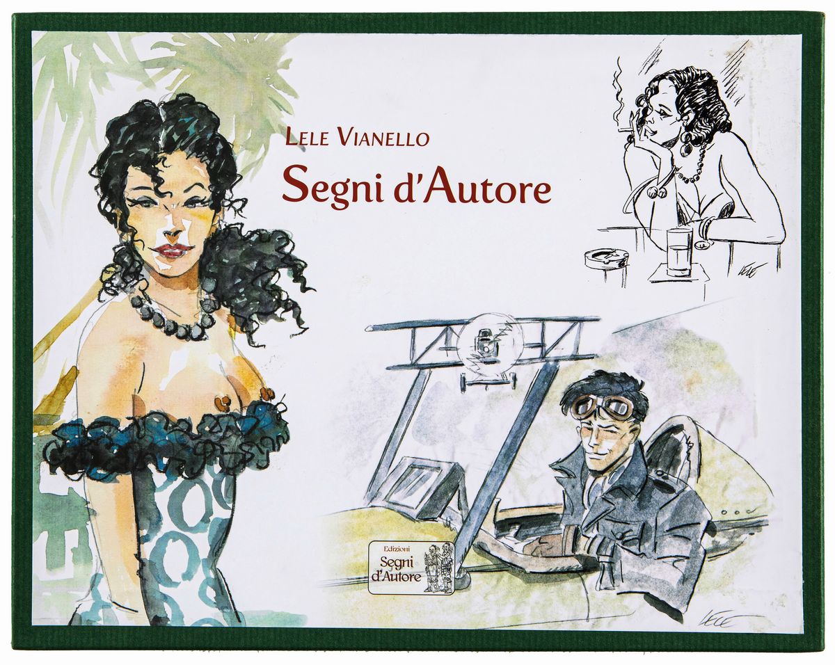 Lele Vianello - Cubana - matita e acquerello su cartone