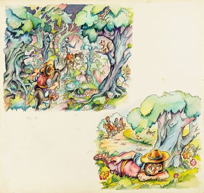 Don Chisciotte - illustrazione originale