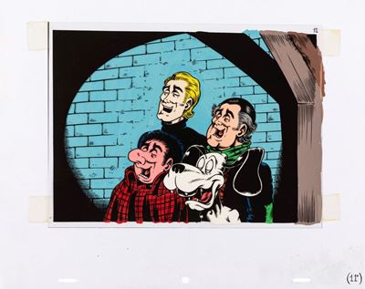 SuperGulp! - Alan Ford, tempera su rodovetro