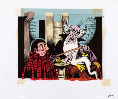 SuperGulp! - Alan Ford, tempera su rodovetro