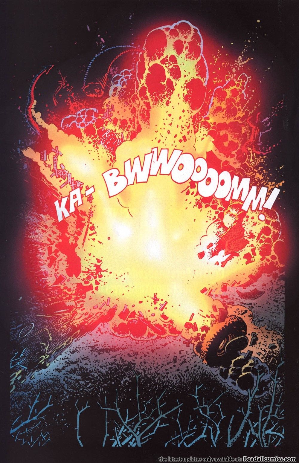 Richard Corben - Ghost Rider - Hell to Pay, matita e china su cartoncino