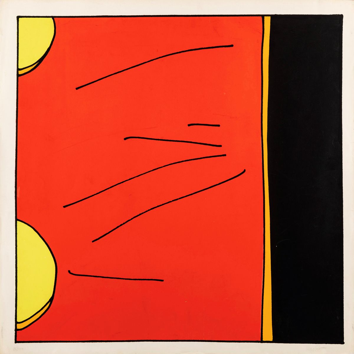 Hugo Pratt - Corto Maltese - Il Tempo di una Sigaretta, serigrafia su cartoncino