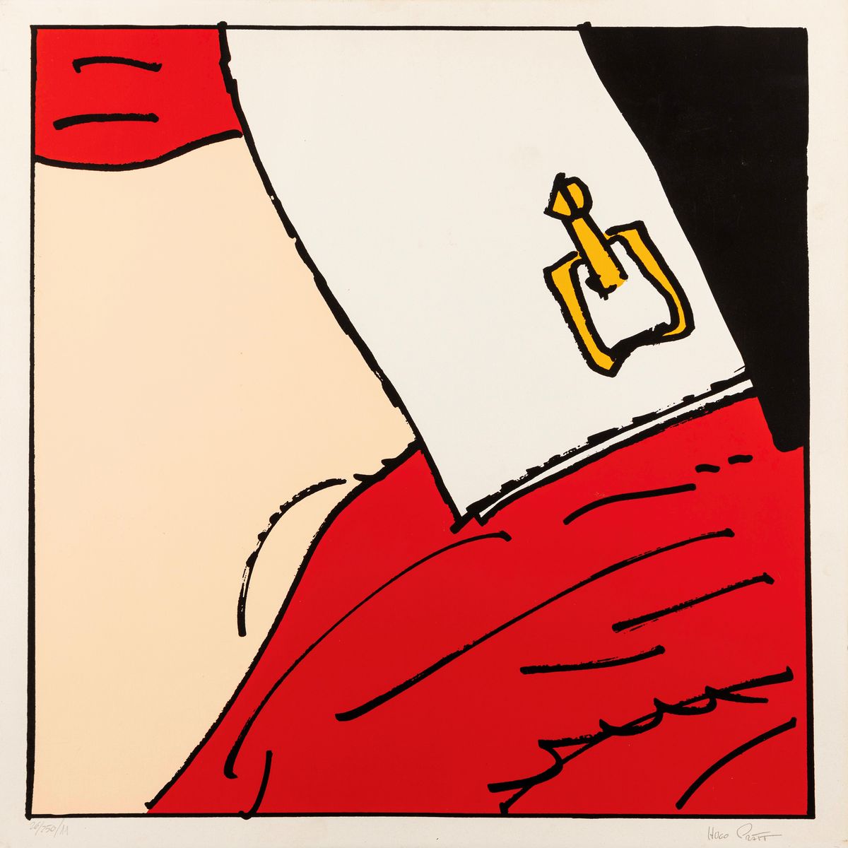 Hugo Pratt - Tango - Portfolio completo di 12 serigrafie