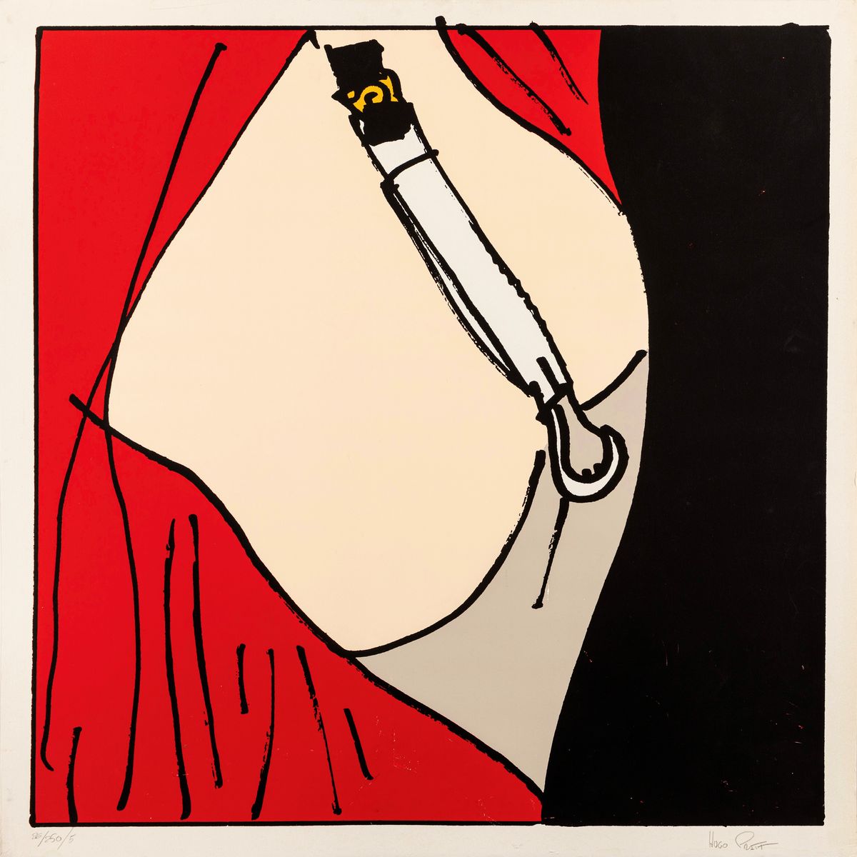 Hugo Pratt - Tango - Portfolio completo di 12 serigrafie