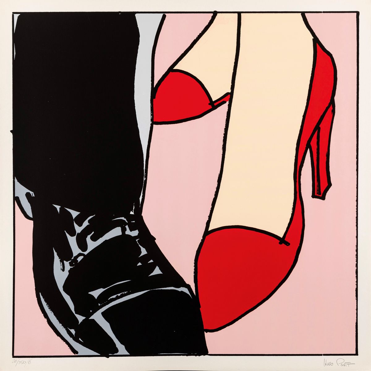 Hugo Pratt - Tango - Portfolio completo di 12 serigrafie