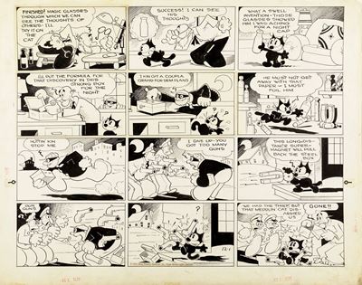 Felix the Cat - Tavola domenicale del 01/12/1935