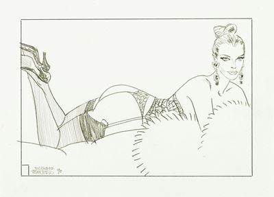Eva Kant, matita su cartoncino