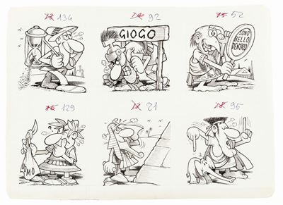 Diario Vitt 1964 - Matita e china su cartoncino