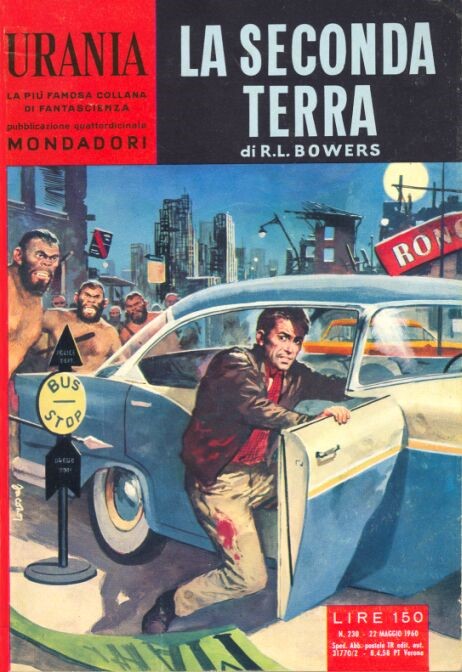 Carlo Jacono - Urania - La seconda Terra, tempera su cartone