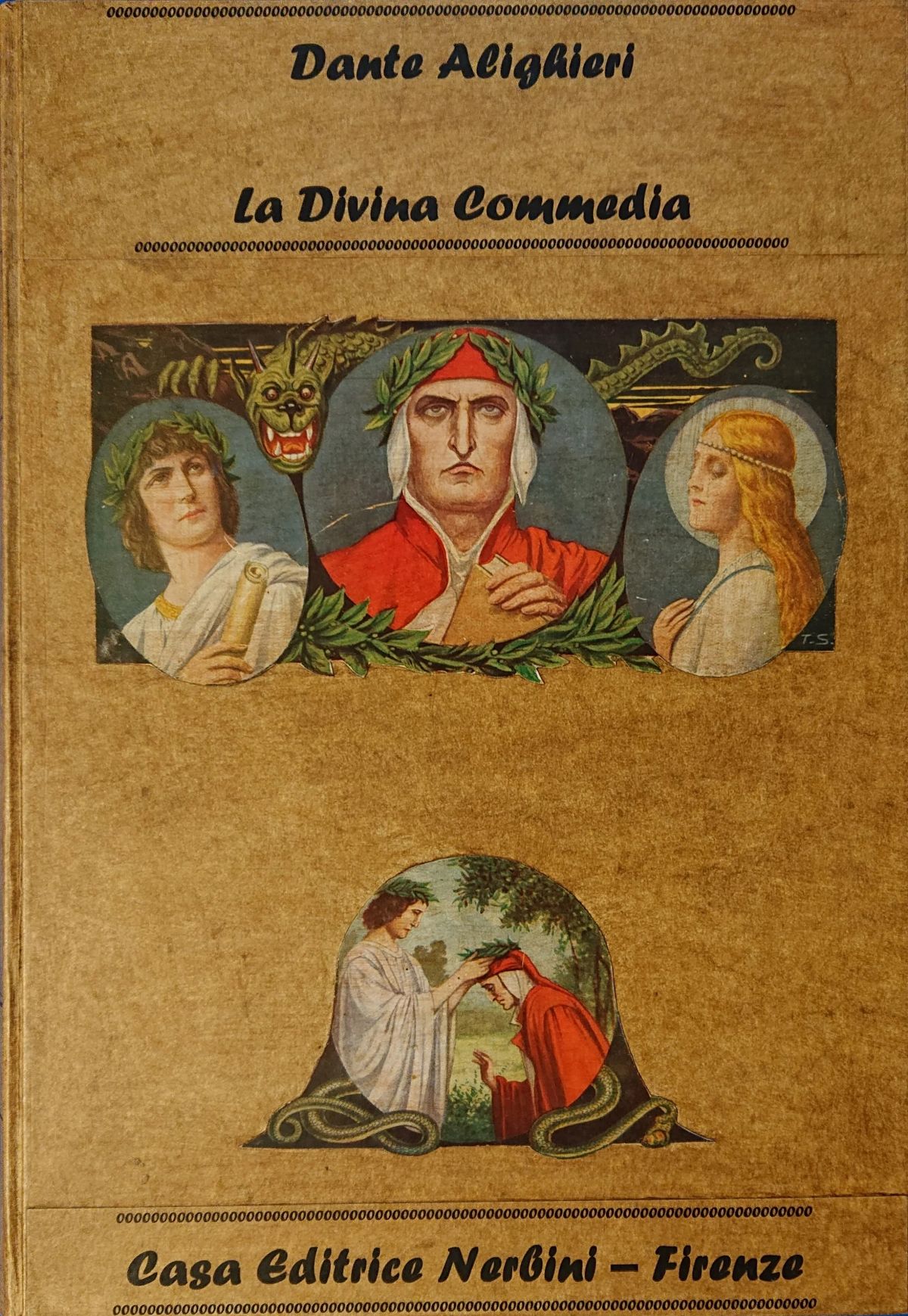 Tancredi Scarpelli - La Divina Commedia - Originale di copertina
