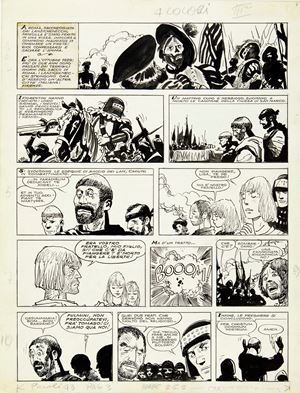 Andrea Pazienza - Le straordinarie avventure di Pentothal 1977, Fumetti:  Tavole e Illustrazioni Originali
