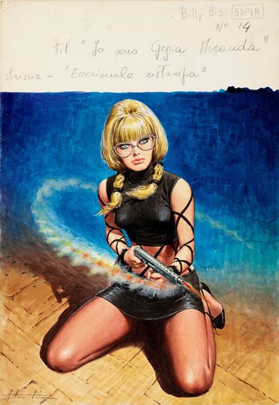 Io sono Gegia Miranda - Copertina per Billy Bis Super n. 14