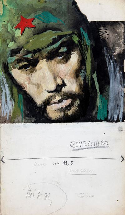 Noi vivi, tempera su cartone