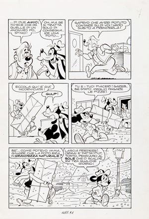 Carpi Giovan Battista - Topolino e lo stendardo perduto