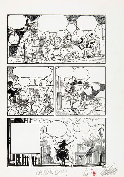 Silas Finn, matita e china su cartoncino