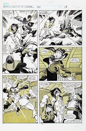 Savage Sword of Conan - Skull on the Seas