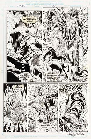 Conan the Barbarian - Conan and the Stalker of the Woods