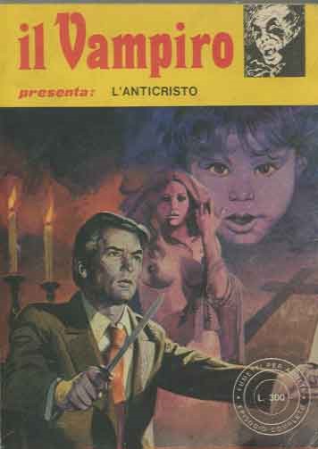 Alessandro Biffignandi - Il Vampiro - L'Anticristo, tempera su cartone