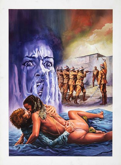 La Schiava - Amore deluso, tempera su cartone