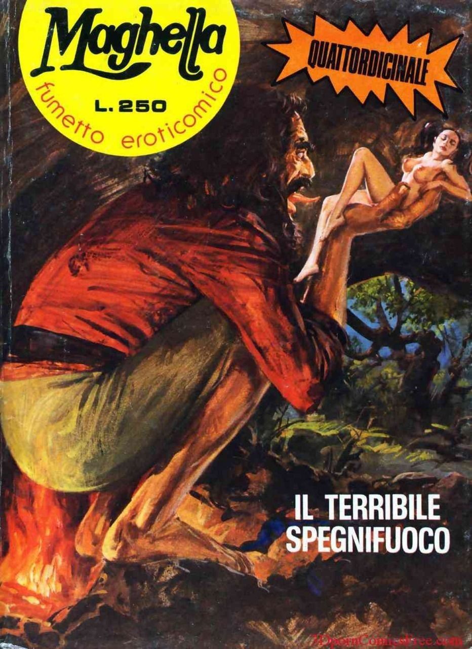 Averardo Ciriello - Il terribile Spegnifuoco - tempera su cartone