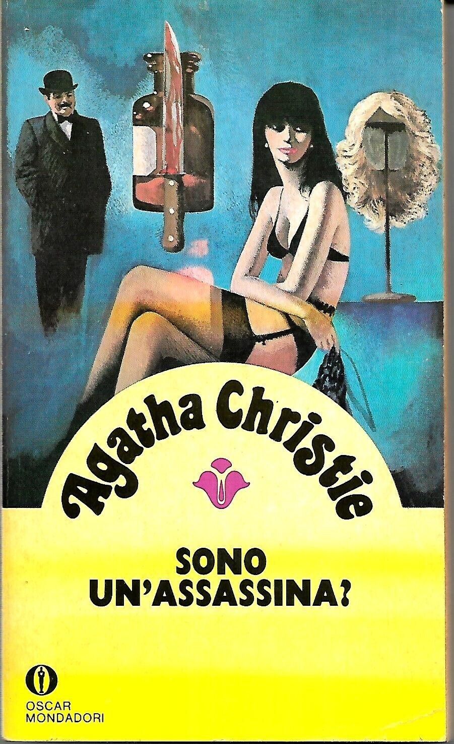 Karel Thole - Copertina per 'Sono un'assassina?', tempera su cartone, 1979
