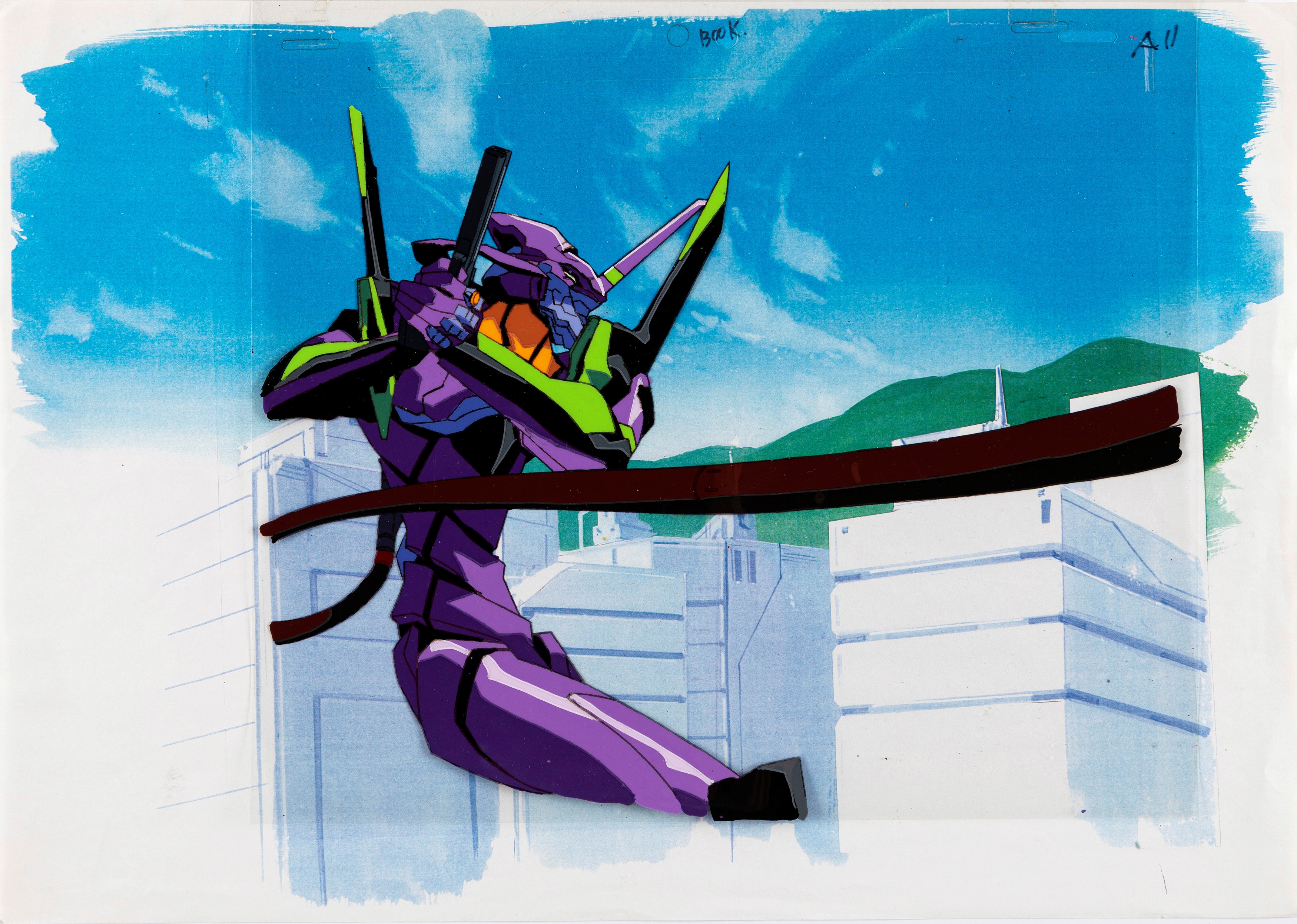 Studio Gainax - Neon Genesis Evangelion 1995 | Original Comic Arts 