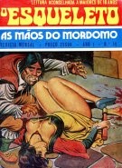 Carlos Alberto Santos - O Esqueleto - As Maos do Mordomo, tempera su cartoncino