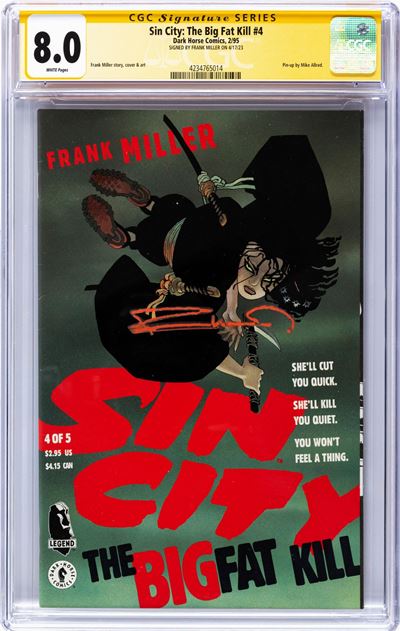 Sin City: The Big Fat Kill #4 (Signature Series), 1995