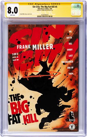 Sin City: The Big Fat Kill # 5 (Signature Series)