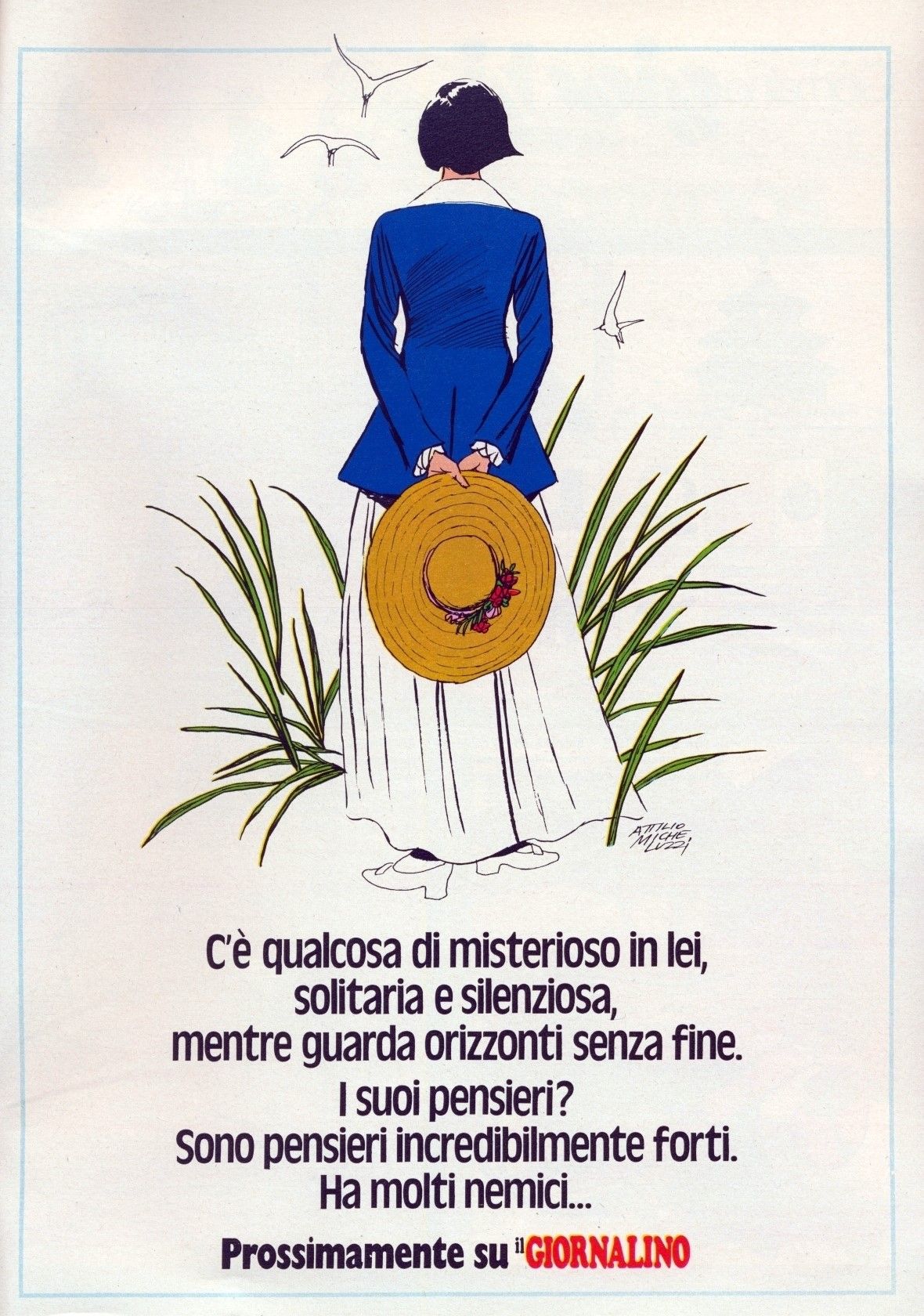 Attilio Micheluzzi - Petra Chérie - Illustrazione originale