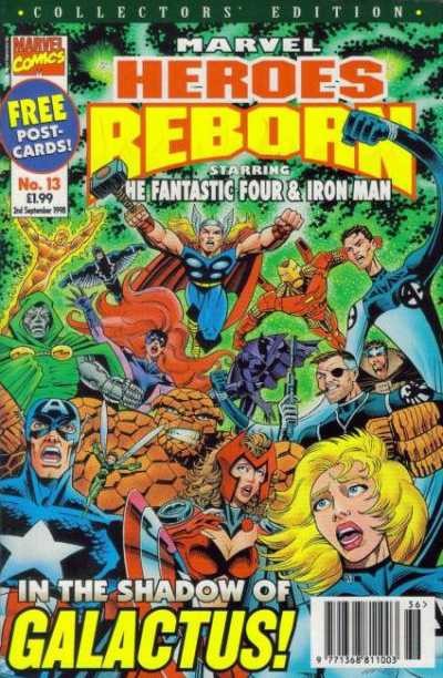 Scott Gray - Marvel Heroes Reborn n. 13, matita e china su cartoncino