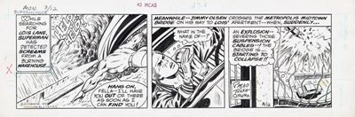 The World's Greatest Superheroes - matita e china su cartoncino