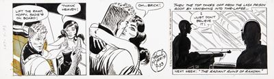 Brick Bradford - Striscia giornaliera del 23/09/1967