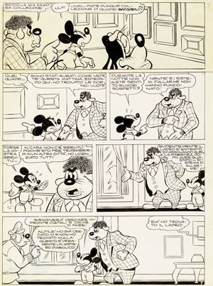 Chierchini Giulio - Topolino e Pippo chiromante