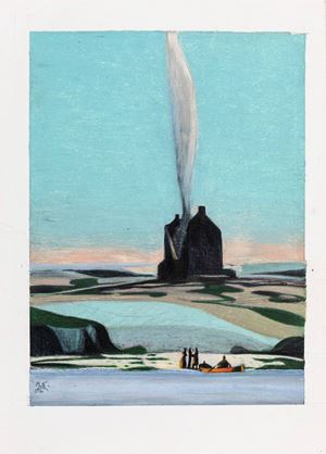 Il padiglione sulle dune