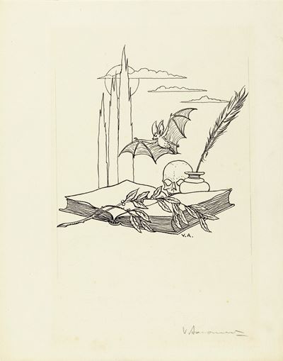Illustrazione per 'Racconti fantastici' di Edgar Allan Poe