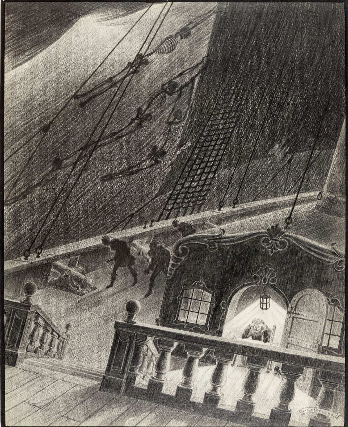 Vittorio Accornero Edgar Allan Poe Manoscritto trovato in una