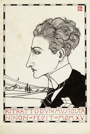 Ritratto d'un musicista (autoritratto)