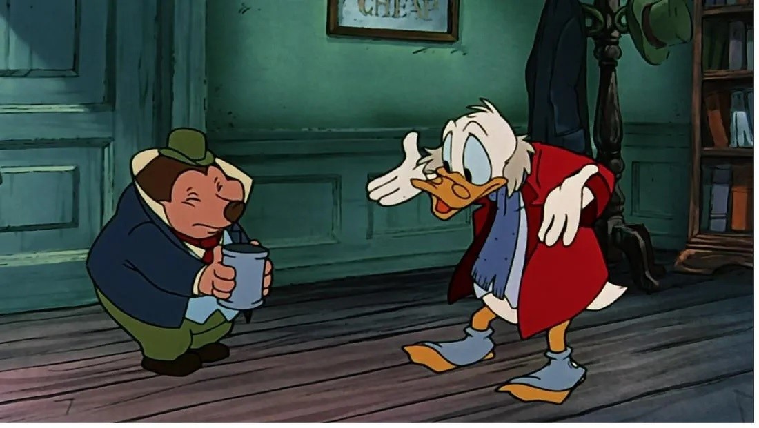 Studio Disney - Disney, Mickey´s Christmas Carol - tempera su rodovetro