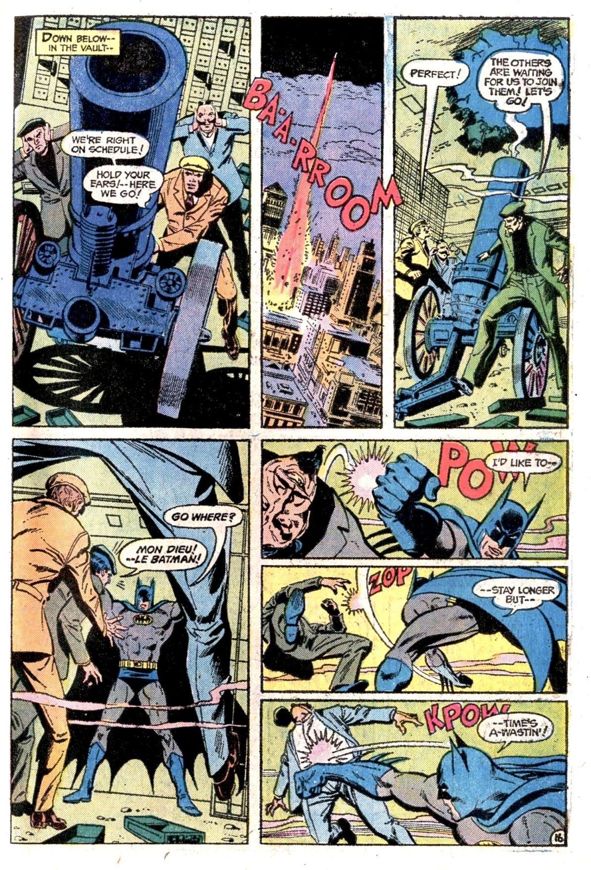 Ernie Chan - Batman - The Bank-Shot That Baffled Batman, matita e china su cartoncino DC