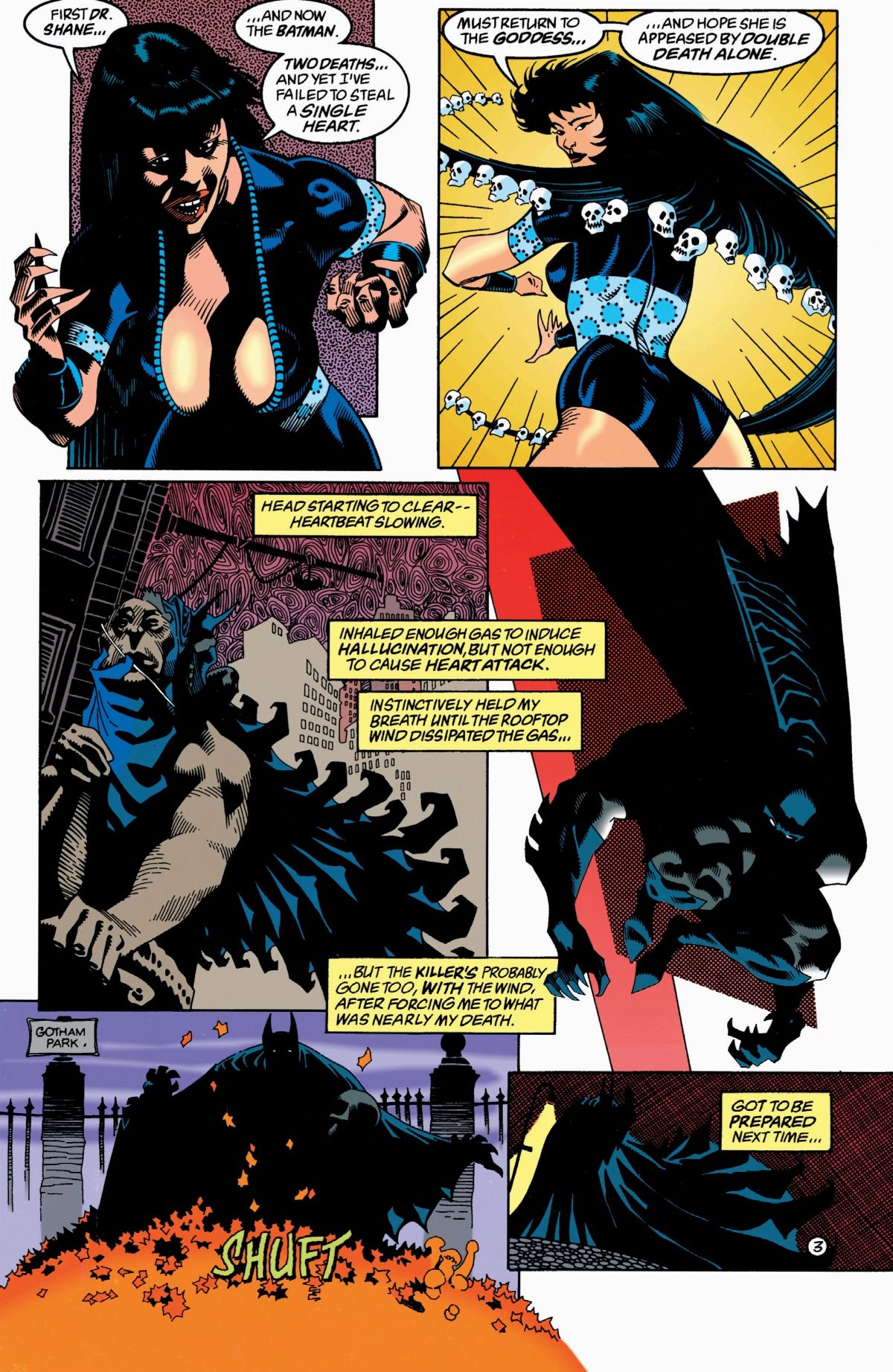Kelley Jones - Batman - Sleeper: Darkness in the Dream Chamber, matita, china e retino su cartonc...
