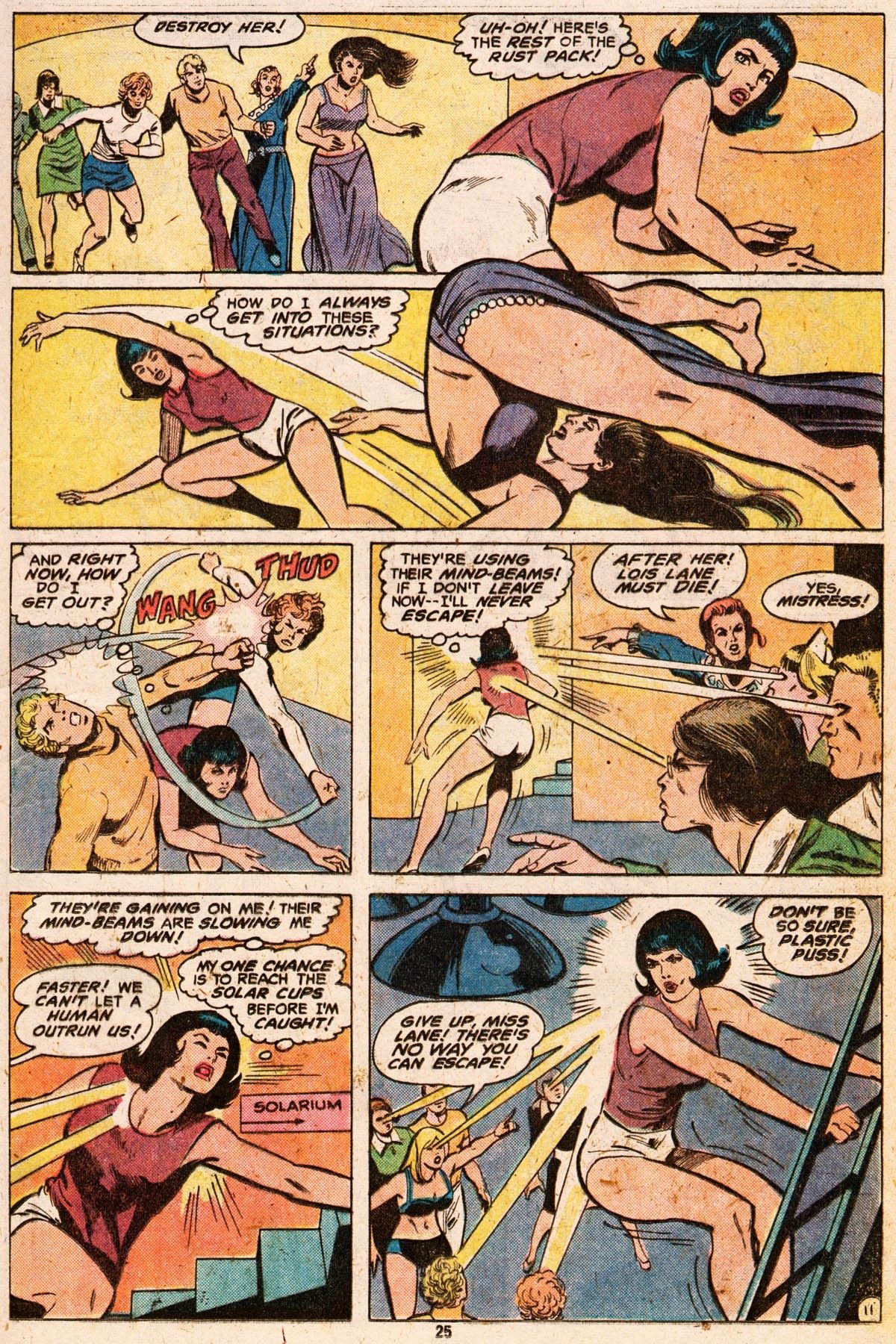 Bob Oksner - Tavola originale di Lois Lane: Good Health...It's Killing Me!, matita e china su car...