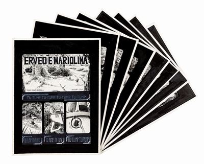 Erveo e Mariolina - Storia d'amore in otto tavole